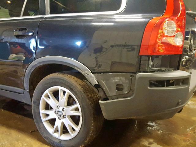 YV1CZ852651197277 - 2005 VOLVO XC90 V8 BLACK photo 9