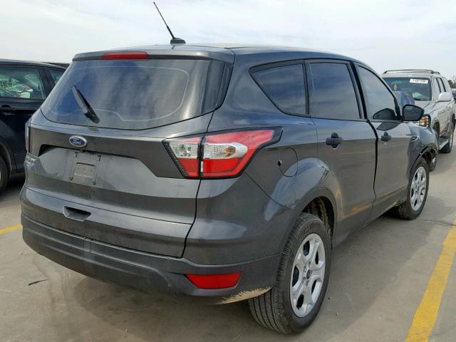 1FMCU0F75JUD20362 - 2018 FORD ESCAPE S GRAY photo 4