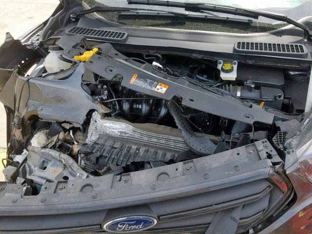 1FMCU0F75JUD20362 - 2018 FORD ESCAPE S GRAY photo 7