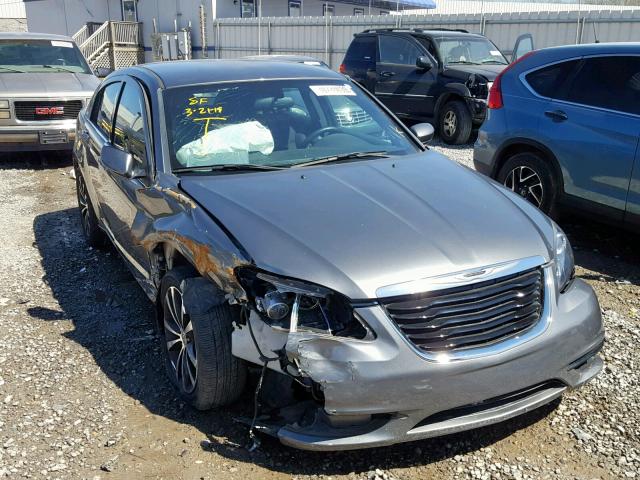 1C3CCBBG8DN766243 - 2013 CHRYSLER 200 TOURIN CHARCOAL photo 1