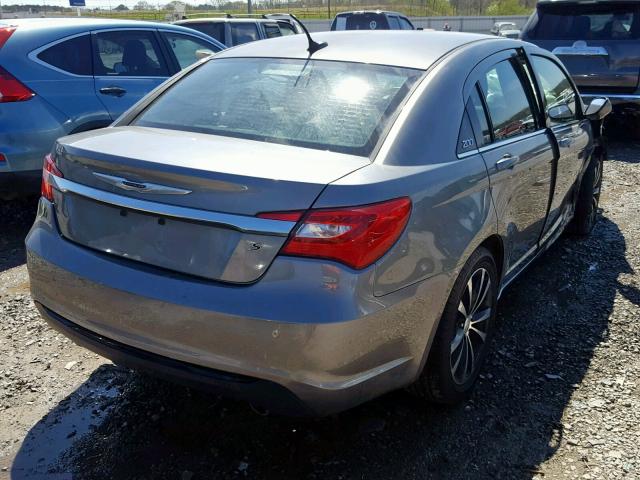 1C3CCBBG8DN766243 - 2013 CHRYSLER 200 TOURIN CHARCOAL photo 4