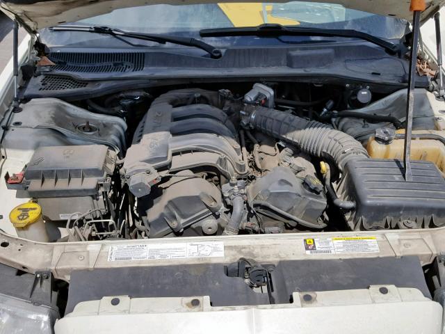 2C3KA43R67H617954 - 2007 CHRYSLER 300 WHITE photo 7