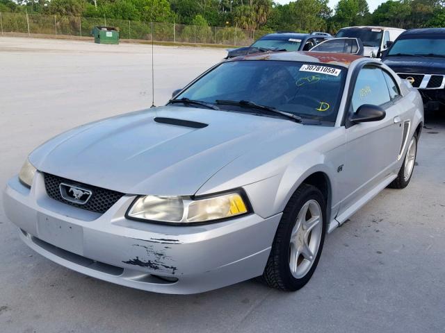 1FAFP42XXYF291922 - 2000 FORD MUSTANG GT SILVER photo 2