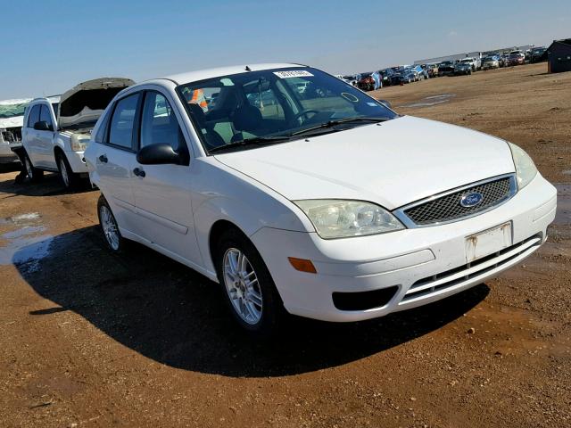 1FAFP34N57W123299 - 2007 FORD FOCUS ZX4 WHITE photo 1