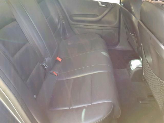WAUAF78E18A158166 - 2008 AUDI A4 2.0T GRAY photo 6