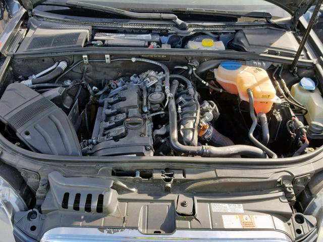 WAUAF78E18A158166 - 2008 AUDI A4 2.0T GRAY photo 7