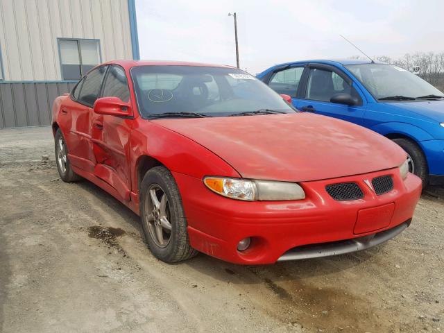 1G2WP52K3YF198961 - 2000 PONTIAC GRAND PRIX RED photo 1