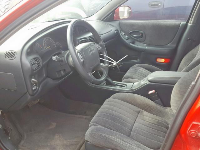 1G2WP52K3YF198961 - 2000 PONTIAC GRAND PRIX RED photo 5