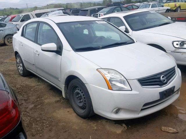 3N1AB6AP0BL699815 - 2011 NISSAN SENTRA 2.0 WHITE photo 1