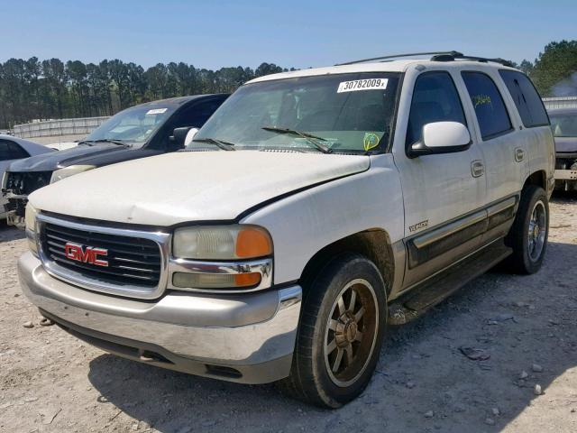 1GKEK13TXYJ181999 - 2000 GMC YUKON WHITE photo 2