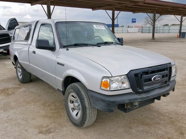 1FTYR10D49PA13470 - 2009 FORD RANGER SILVER photo 1