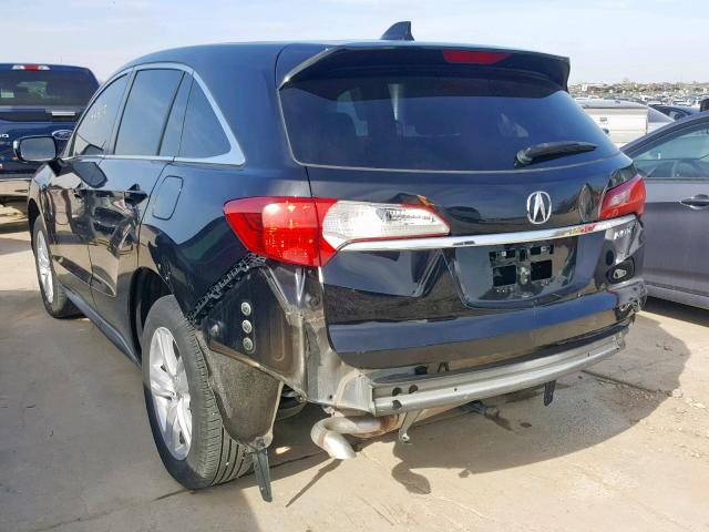 5J8TB3H36FL000536 - 2015 ACURA RDX BLACK photo 3