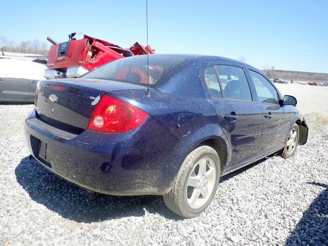 1G1AF5F59A7102921 - 2010 CHEVROLET COBALT 2LT BLUE photo 4