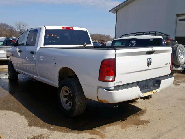 3C6TD5HT6CG170240 - 2012 DODGE RAM 2500 S WHITE photo 3