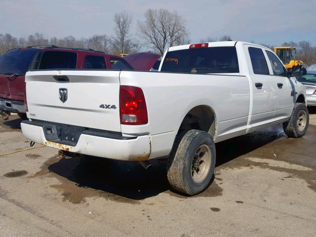 3C6TD5HT6CG170240 - 2012 DODGE RAM 2500 S WHITE photo 4