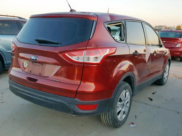 1FMCU0F76EUC36959 - 2014 FORD ESCAPE S ORANGE photo 4