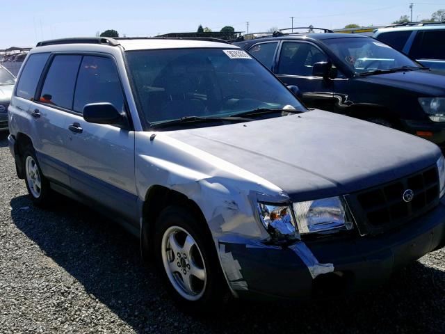 JF1SF6355YG730903 - 2000 SUBARU FORESTER L SILVER photo 1