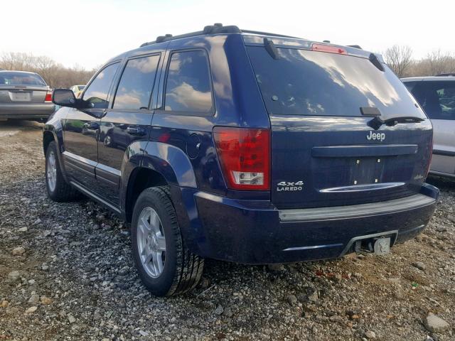 1J4HR48N26C182477 - 2006 JEEP GRAND CHER BLUE photo 3