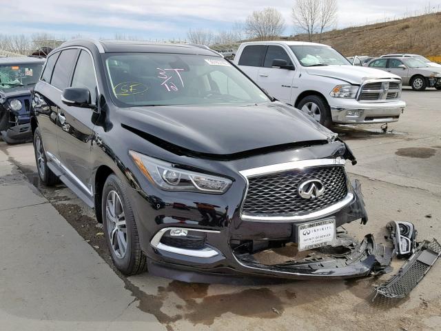 5N1DL0MM2KC525757 - 2019 INFINITI QX60 LUXE BLACK photo 1