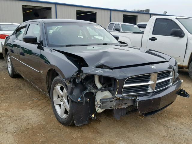 2B3CA3CVXAH206931 - 2010 DODGE CHARGER SX BLACK photo 1