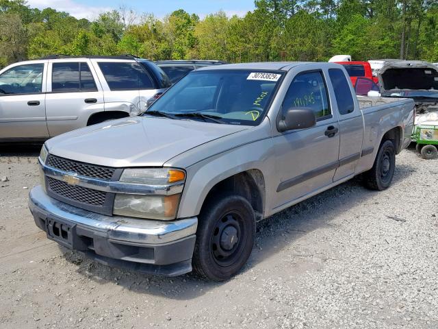 1GCCS196468330769 - 2006 CHEVROLET COLORADO SILVER photo 2