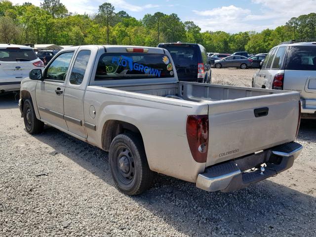 1GCCS196468330769 - 2006 CHEVROLET COLORADO SILVER photo 3