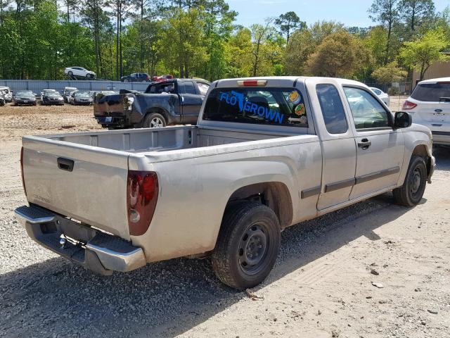 1GCCS196468330769 - 2006 CHEVROLET COLORADO SILVER photo 4