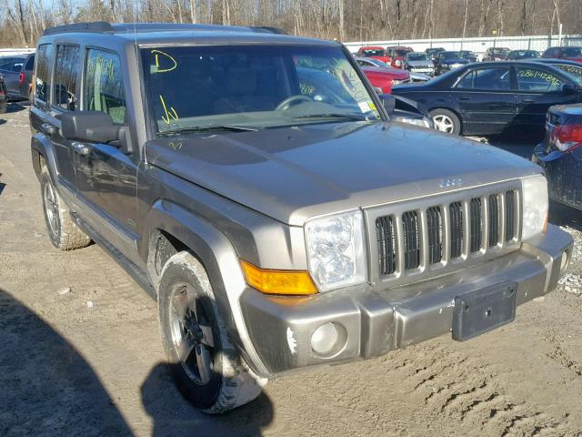 1J8HG48K96C264510 - 2006 JEEP COMMANDER TAN photo 1