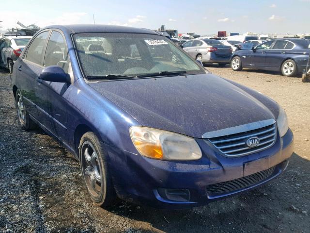 KNAFE121885534365 - 2008 KIA SPECTRA EX BLUE photo 1