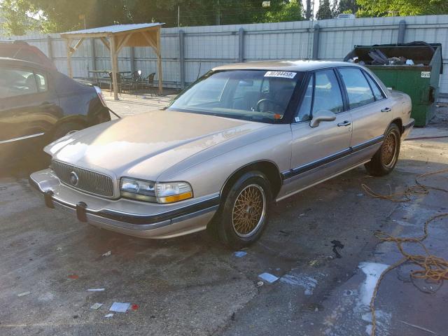 1G4HR53LXNH438332 - 1992 BUICK LESABRE LI BEIGE photo 2