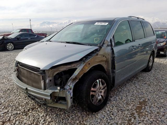 5FNRL38467B076034 - 2007 HONDA ODYSSEY EX  photo 2