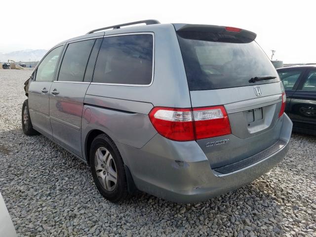 5FNRL38467B076034 - 2007 HONDA ODYSSEY EX  photo 3