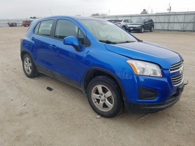 KL7CJNSB0GB761788 - 2016 CHEVROLET TRAX LS  photo 1