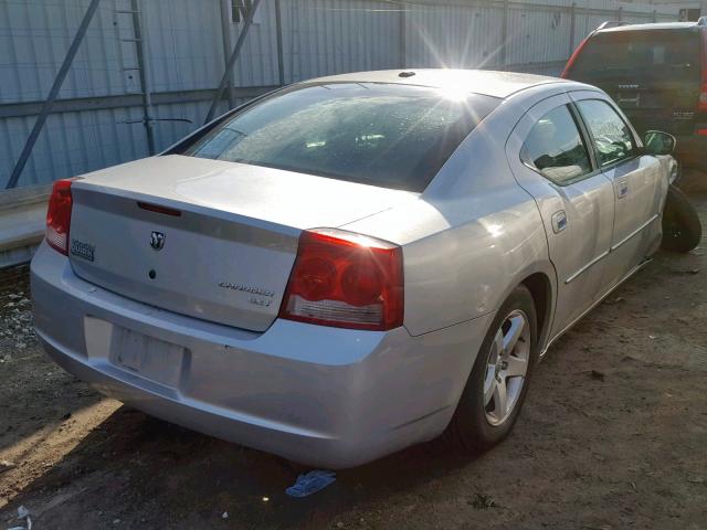 2B3CA3CV5AH227959 - 2010 DODGE CHARGER SX SILVER photo 4