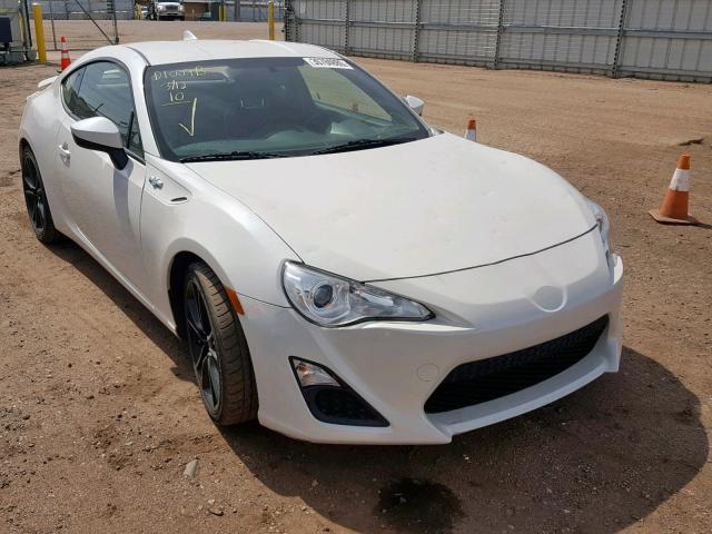 JF1ZNAA11G9707691 - 2016 TOYOTA SCION FR-S WHITE photo 1