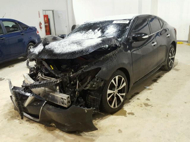 1N4AA6AP0GC383176 - 2016 NISSAN MAXIMA 3.5 BLACK photo 2