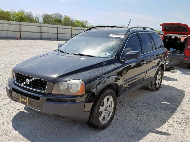 YV4CY592961228036 - 2006 VOLVO XC90 BLACK photo 2