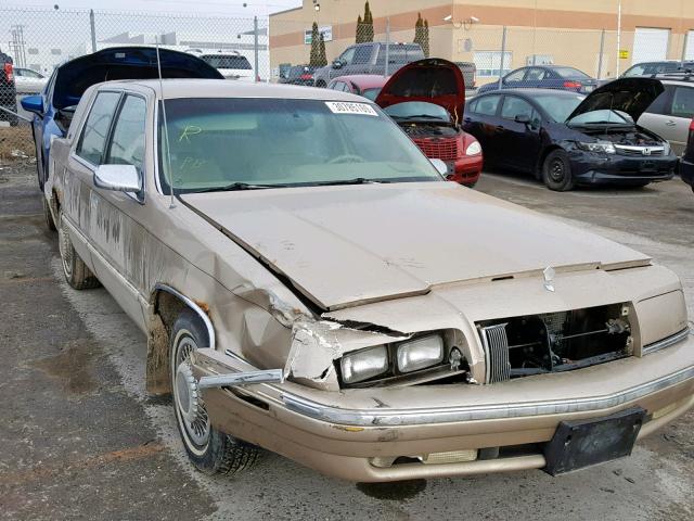 1C3XC66R9ND751410 - 1992 CHRYSLER NEW YORKER GOLD photo 1