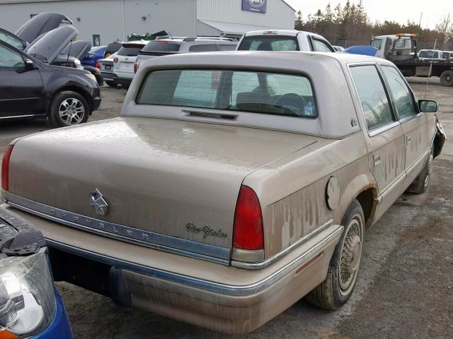 1C3XC66R9ND751410 - 1992 CHRYSLER NEW YORKER GOLD photo 4