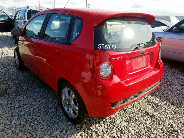 KL1TG66E69B316980 - 2009 CHEVROLET AVEO LT  photo 3