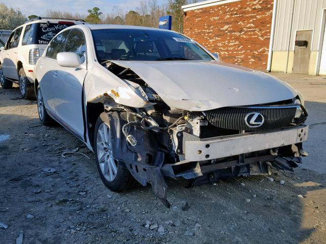 JTHCH96S760006646 - 2006 LEXUS GS 300 WHITE photo 1