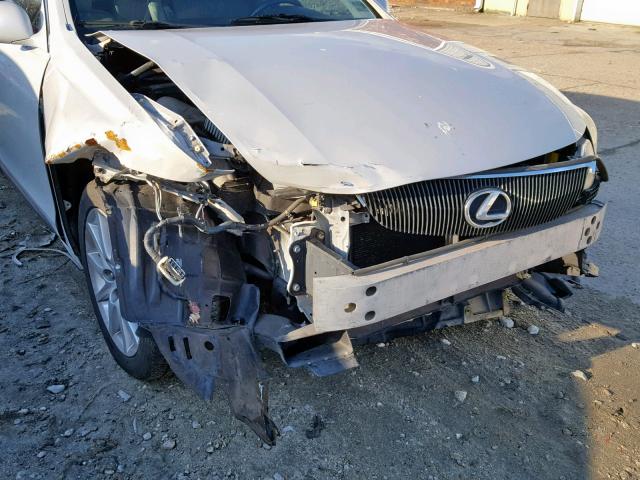 JTHCH96S760006646 - 2006 LEXUS GS 300 WHITE photo 9