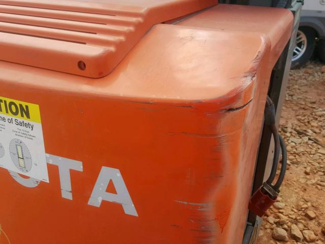 72014 - 2007 TOYOTA FORKLIFT ORANGE photo 9