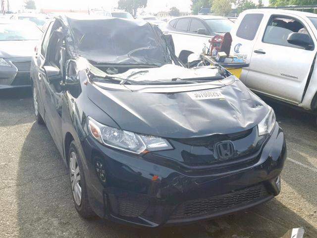 JHMGK5H51GX014320 - 2016 HONDA FIT LX BLACK photo 1