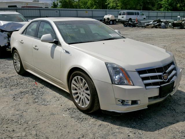 1G6DP5EV1A0145647 - 2010 CADILLAC CTS PREMIU WHITE photo 1