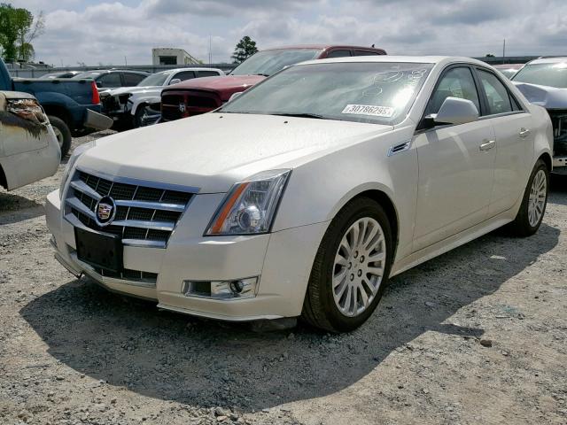 1G6DP5EV1A0145647 - 2010 CADILLAC CTS PREMIU WHITE photo 2