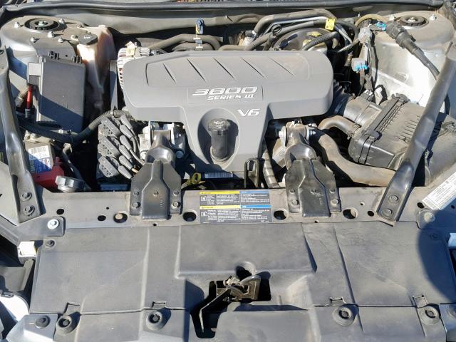 2G4WD562751309296 - 2005 BUICK LACROSSE C GRAY photo 7