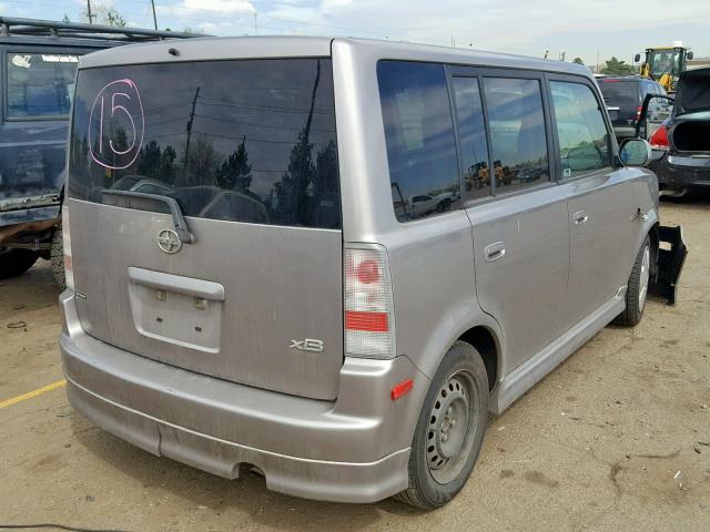 JTLKT324364089750 - 2006 TOYOTA SCION XB 灰色 照片 4