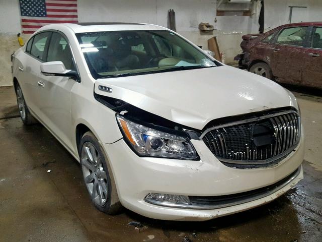 1G4GD5G3XEF162931 - 2014 BUICK LACROSSE P WHITE photo 1