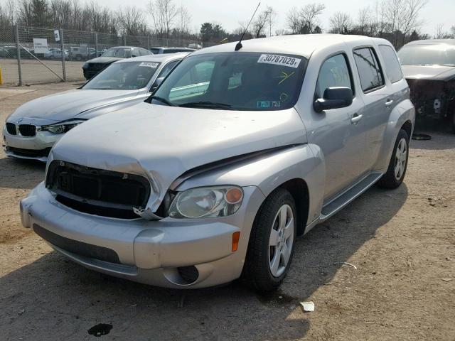 3GNDA13D17S629828 - 2007 CHEVROLET HHR LS Plata foto 2